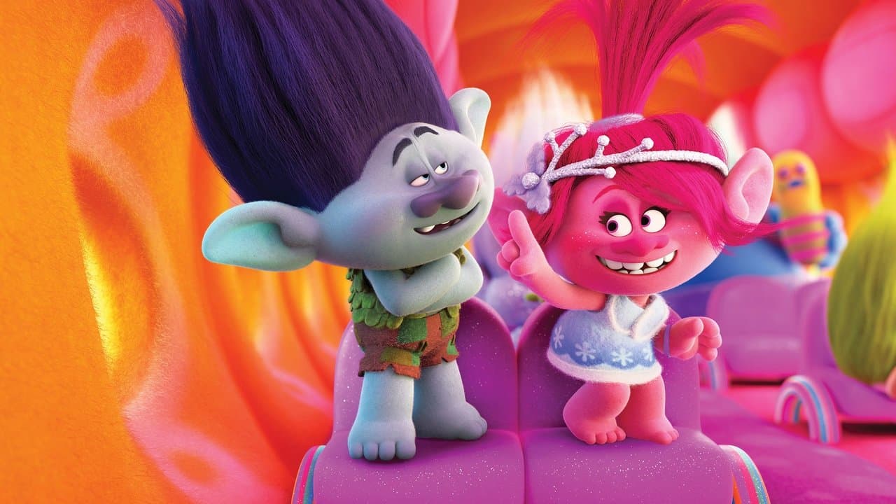 Les Trolls : Spécial fêtes backdrop