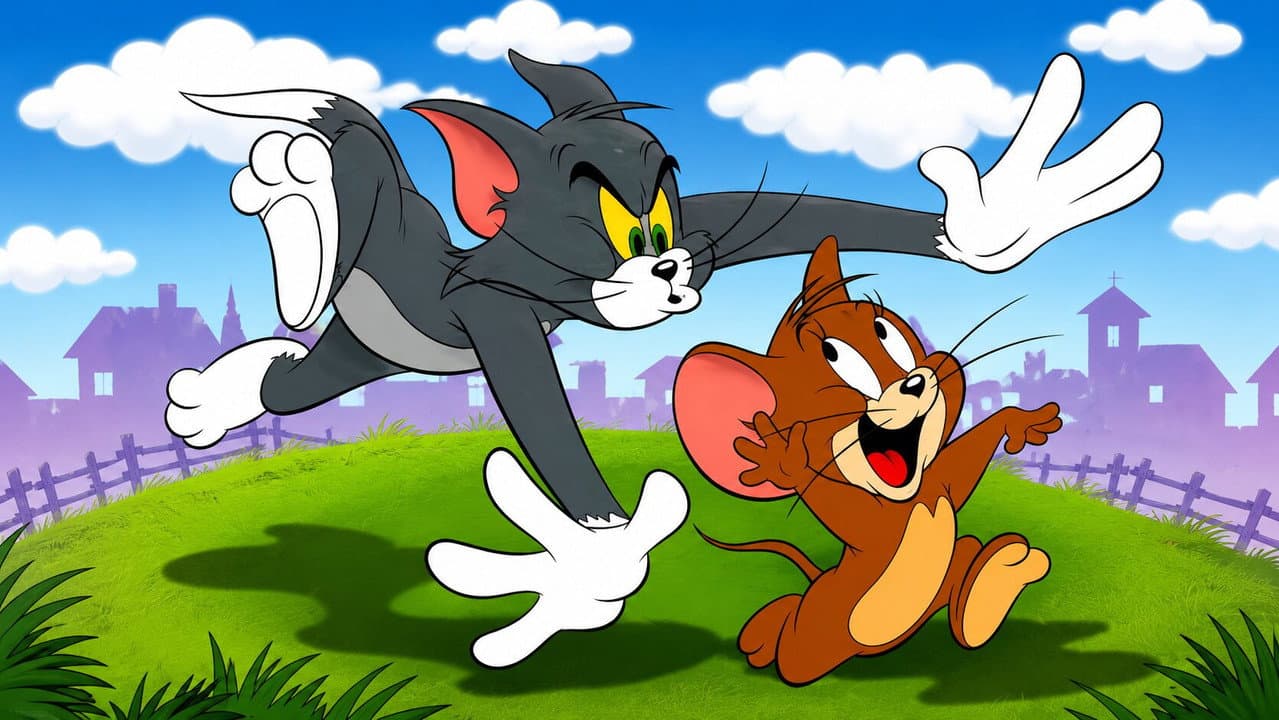 The Tom et Jerry Show backdrop