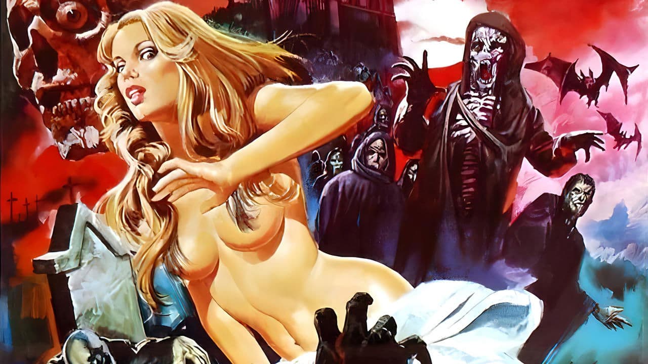 Une vierge chez les morts-vivants backdrop