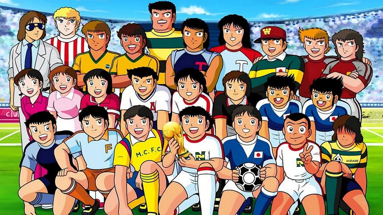 Olive et Tom - Captain Tsubasa Le Retour backdrop