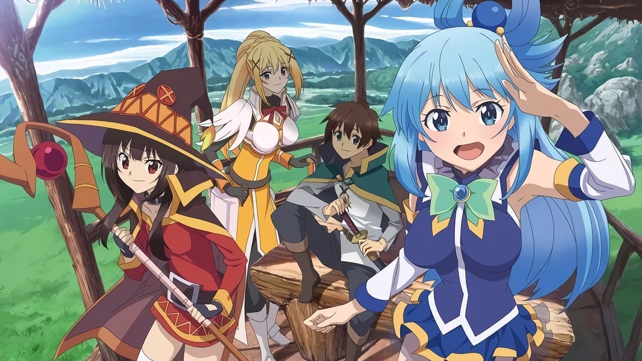 Konosuba le film - Legend of Crimson backdrop