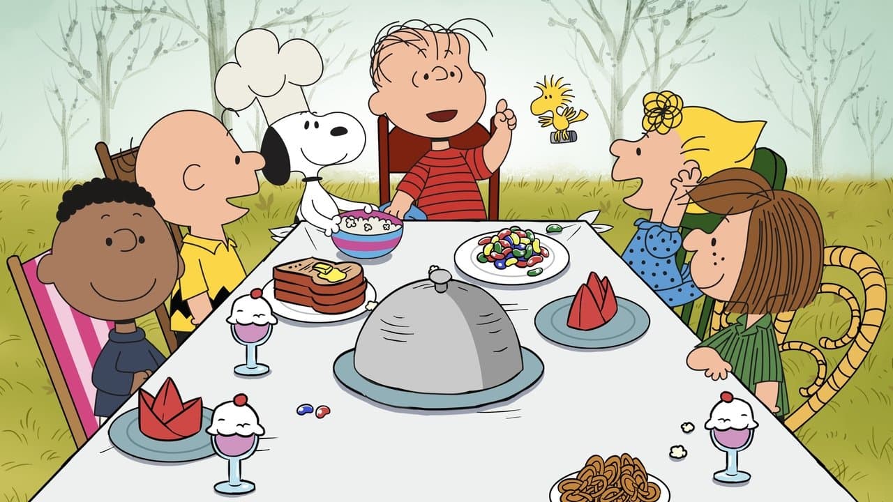 Le Thanksgiving de Charlie Brown backdrop