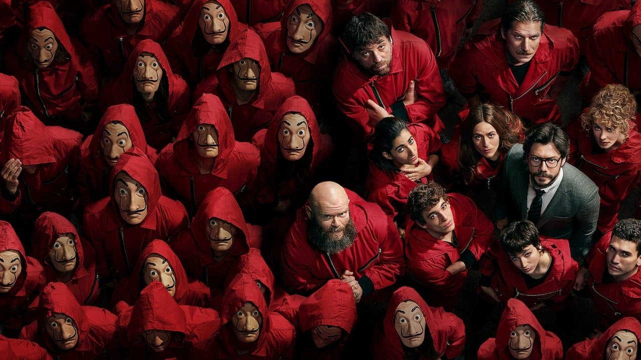 La casa de papel backdrop
