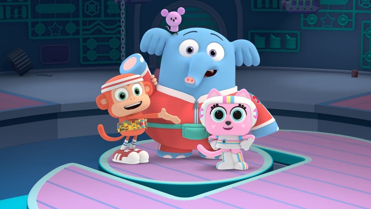 Chico Bon Bon : Le petit singe bricoleur backdrop