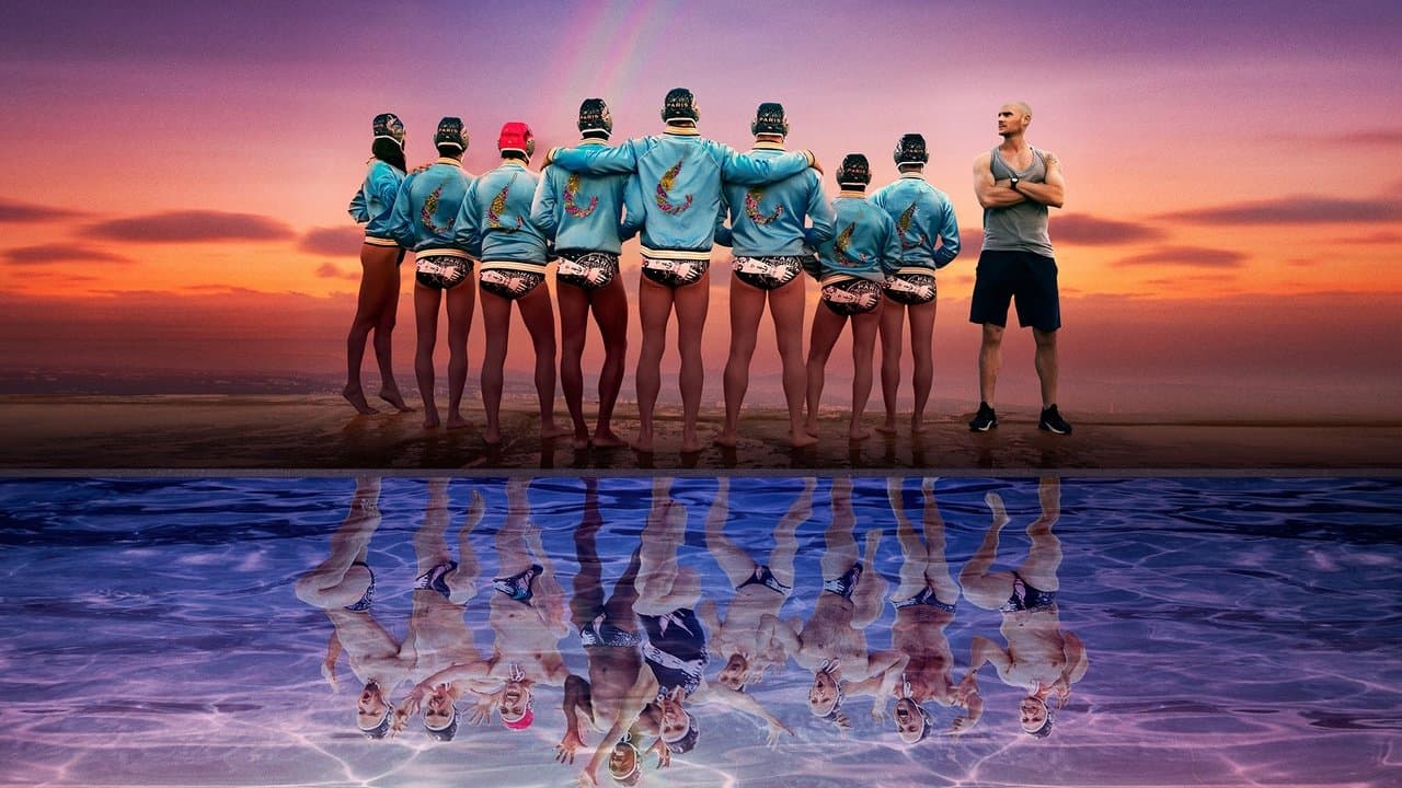 Les Crevettes pailletées backdrop