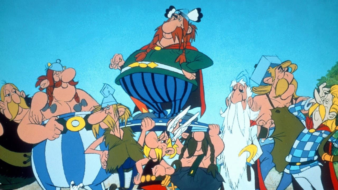 Les 12 travaux d'Astérix backdrop