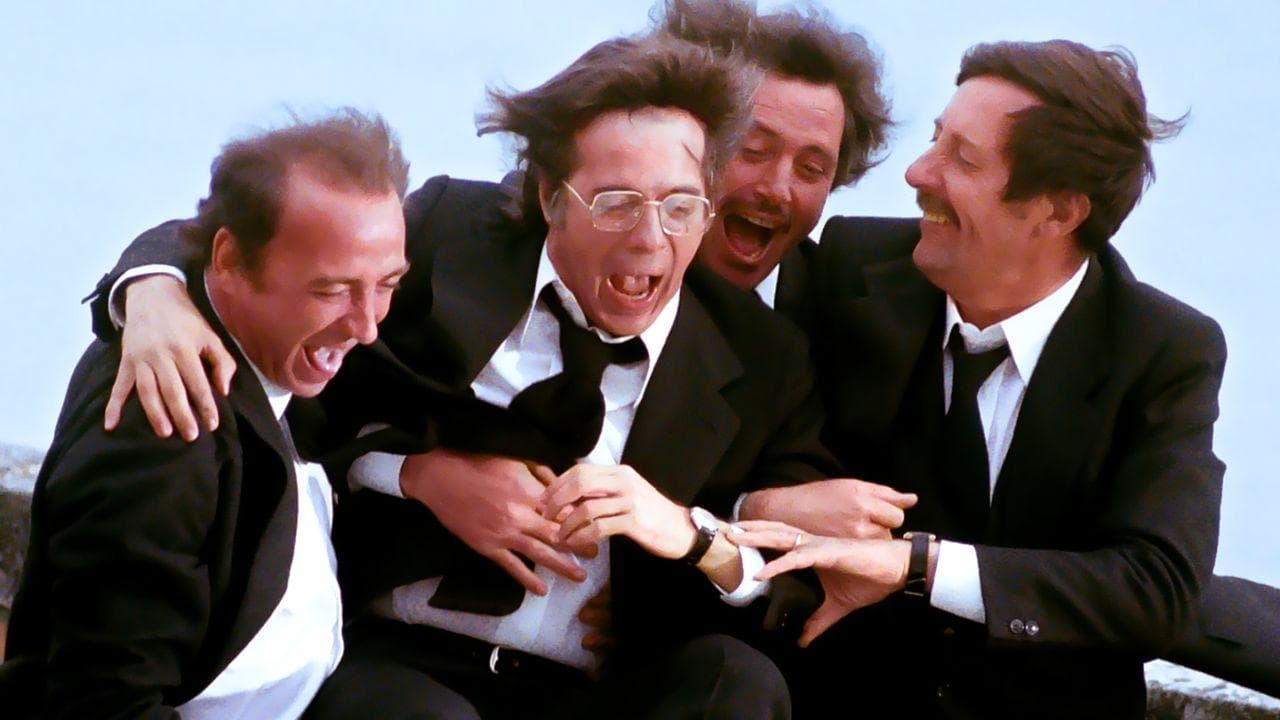 Nous irons tous au paradis backdrop