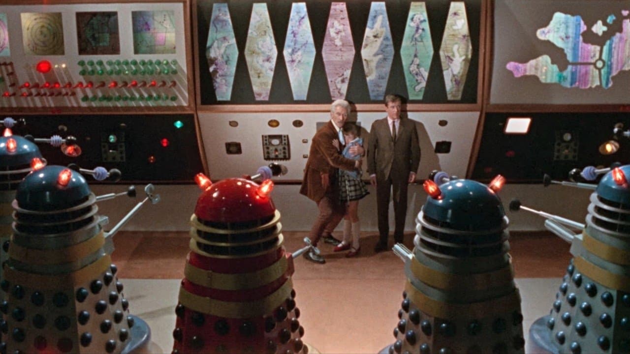 Dr. Who et les Daleks backdrop