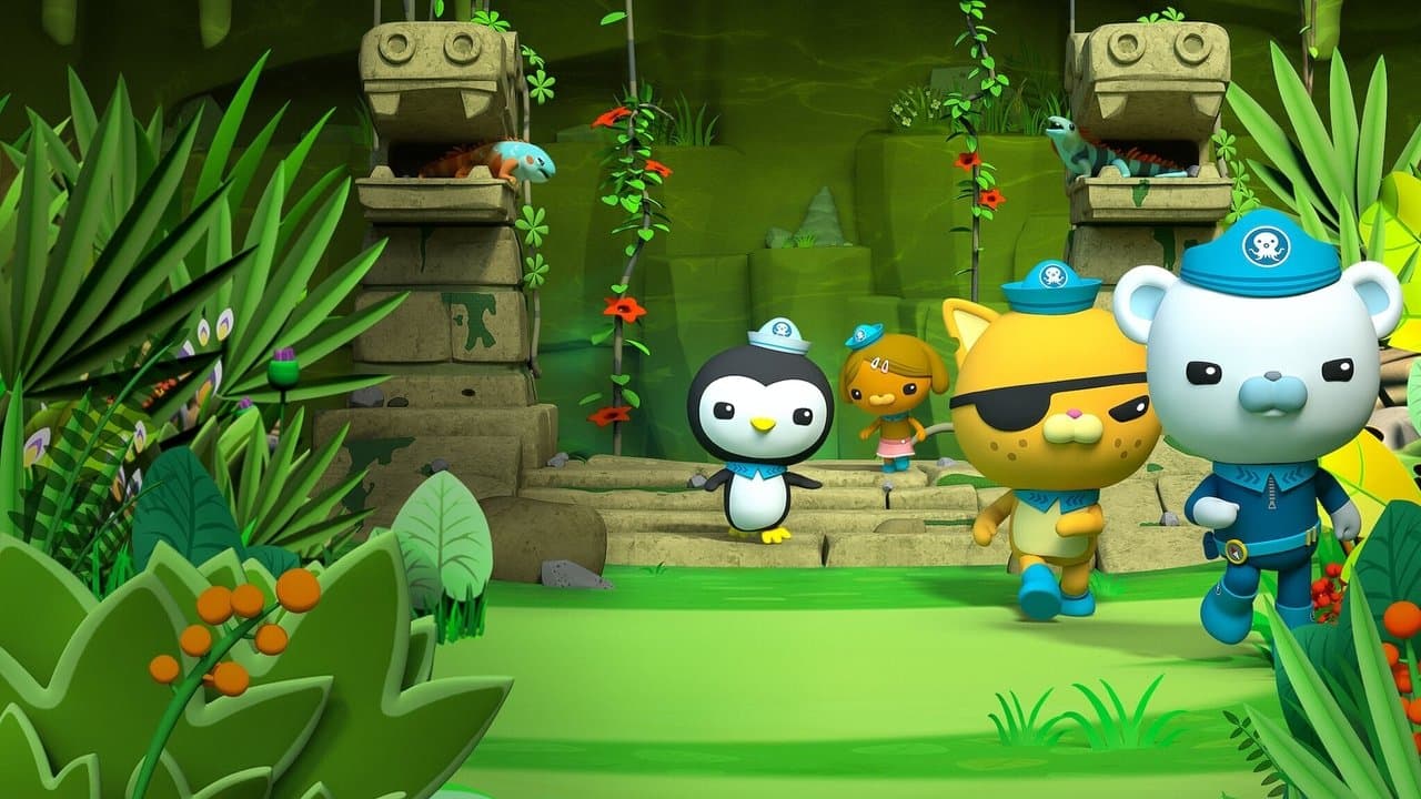 Les Octonauts et les grottes de Sac Actun backdrop