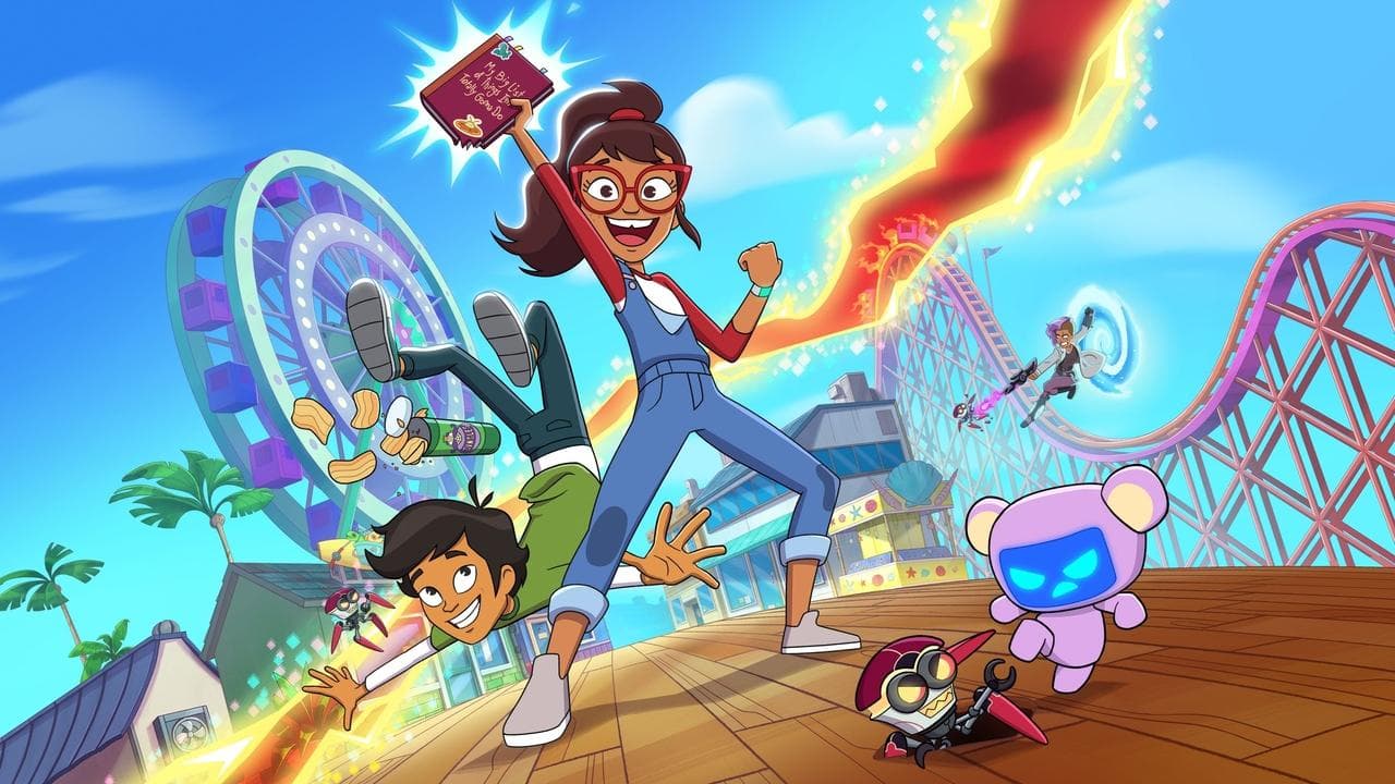 Hailey sauve le monde backdrop