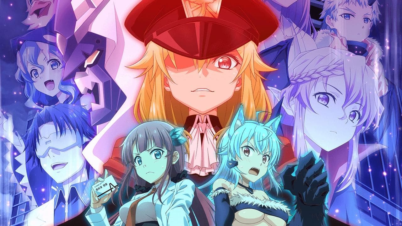 Miss Kuroitsu From the Monster Development Department backdrop