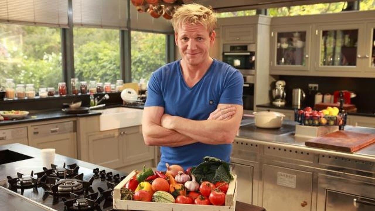 Gordon Ramsay cuisine en famille backdrop