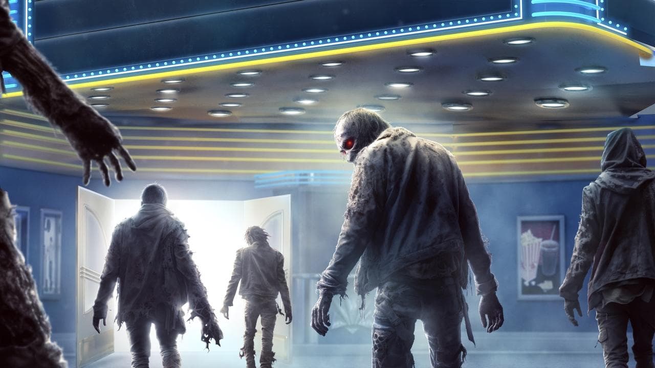 Zombie Town backdrop