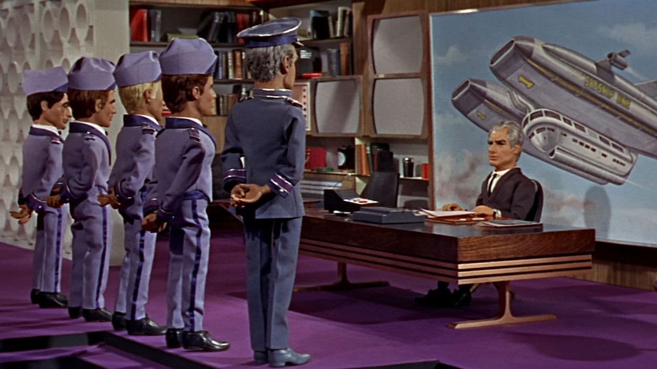 Thunderbirds et Lady Penelope backdrop