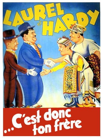 Laurel Et Hardy : …C'est donc ton frère poster