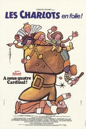 À nous quatre cardinal ! poster
