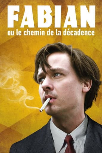 Fabian ou le chemin de la décadence poster