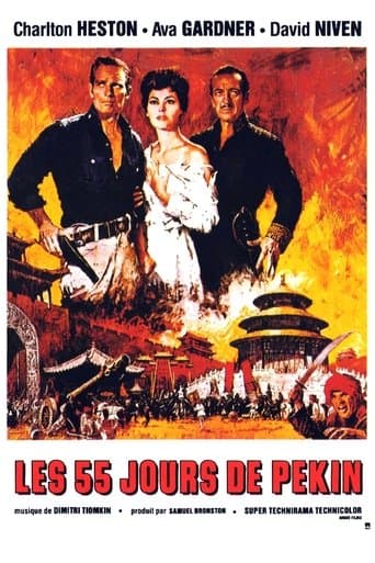 Les 55 Jours de Pékin poster