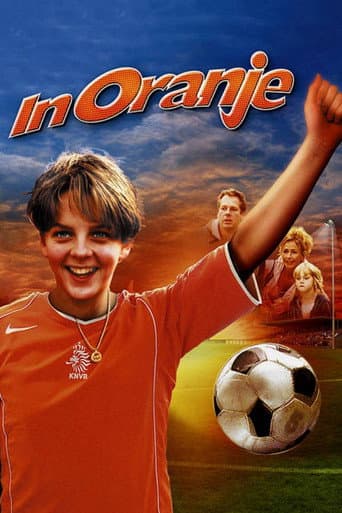 En orange poster