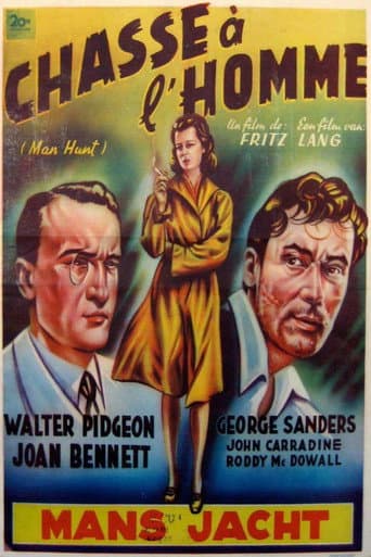 Chasse à l'homme poster