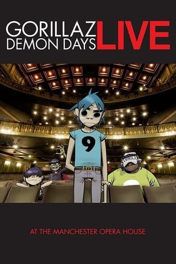 Gorillaz - Demon Days Live at the Manchester Opera House poster