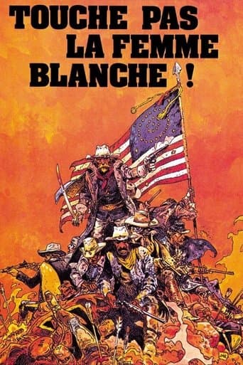 Touche pas la femme blanche poster