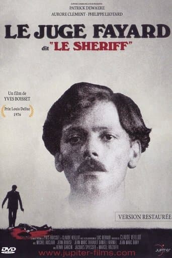 Le Juge Fayard dit Le Shériff poster