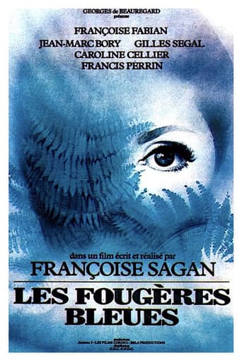 Les fougères bleues poster