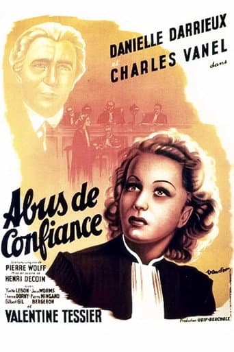 Abus de confiance poster